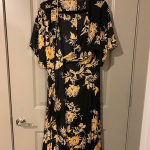 Kimono Dress Cover up women’s one size Black